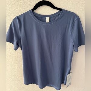 Lululemon High Neck Run and Train Tee